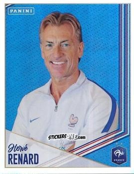 Cromo Hervé Renard - Team France 2023. Fiers d'être Bleus
 n. 219 - Panini