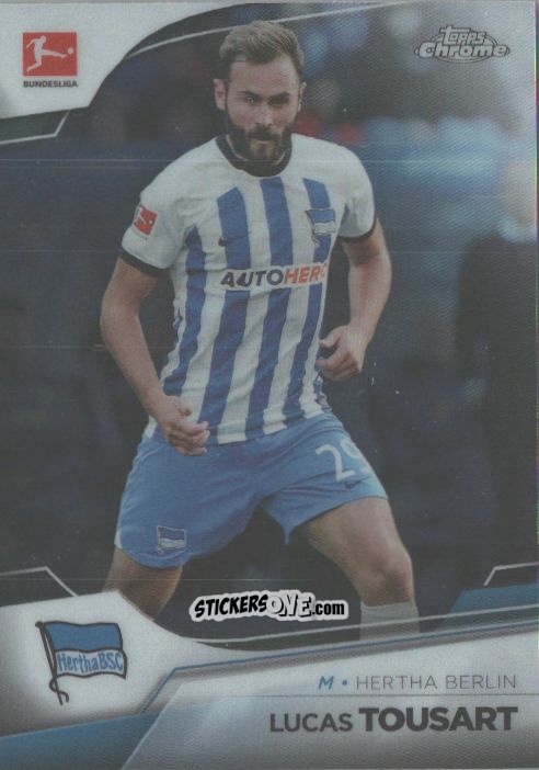 Cromo Lucas Tousart - Bundesliga Chrome 2022-2023
 n. 6 - Topps