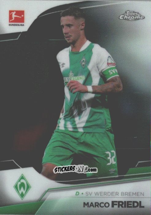 Sticker Marco Friedl - Bundesliga Chrome 2022-2023
 n. 20 - Topps
