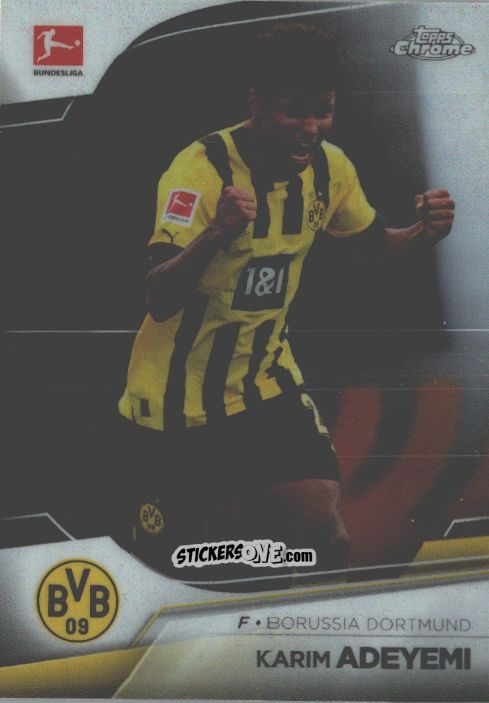 Sticker Karim Adeyemi - Bundesliga Chrome 2022-2023
 n. 27 - Topps