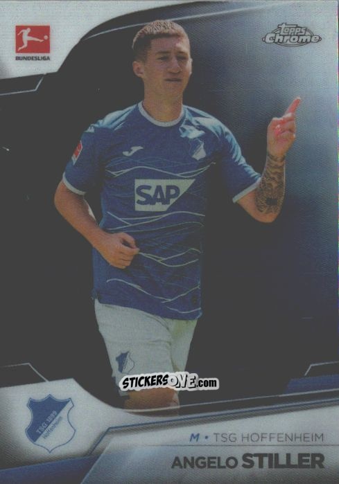Figurina Angelo Stiller - Bundesliga Chrome 2022-2023
 n. 48 - Topps