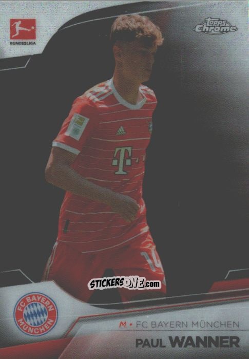 Cromo Paul Wanner - Bundesliga Chrome 2022-2023
 n. 82 - Topps