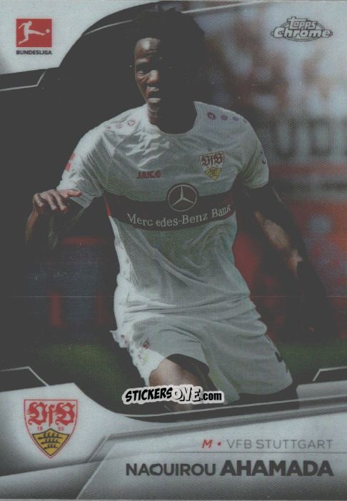 Figurina Naouirou Ahamada - Bundesliga Chrome 2022-2023
 n. 89 - Topps