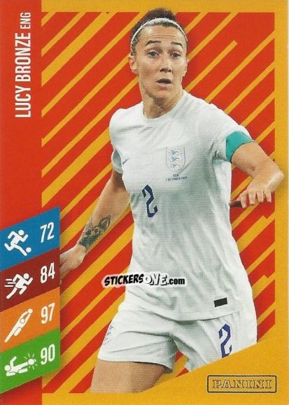 Figurina Lucy Bronze - Family FIFA Women's World Cup 2023
 n. 26 - Panini