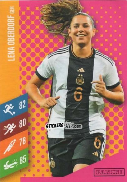 Sticker Lena Oberdorf - Family FIFA Women's World Cup 2023
 n. 29 - Panini