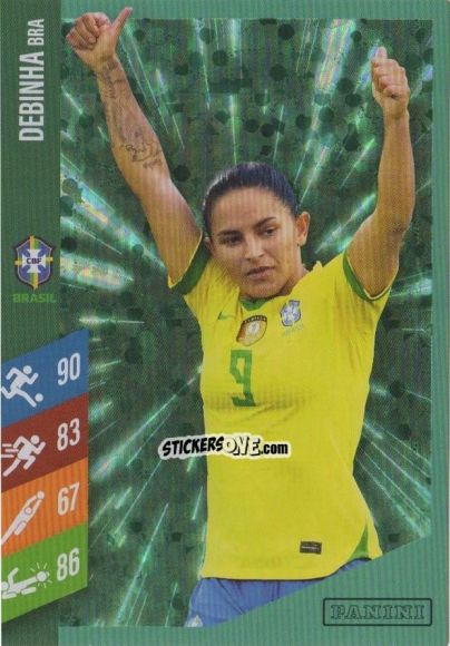 Sticker Debinha - Family FIFA Women's World Cup 2023
 n. 9f - Panini