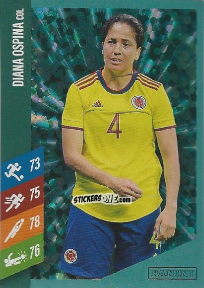 Figurina Diana Ospina - Family FIFA Women's World Cup 2023
 n. 16f - Panini