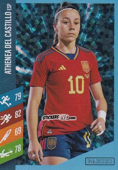 Sticker Athenea Del Castillo - Family FIFA Women's World Cup 2023
 n. 19f - Panini