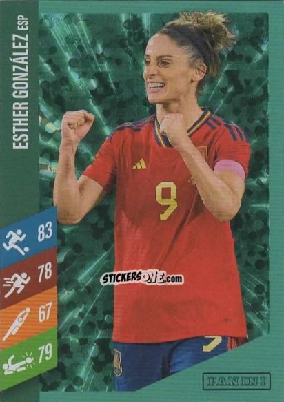 Cromo Esther González - Family FIFA Women's World Cup 2023
 n. 20f - Panini