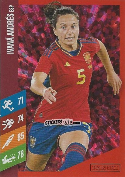 Figurina Ivana Andrés - Family FIFA Women's World Cup 2023
 n. 22F - Panini