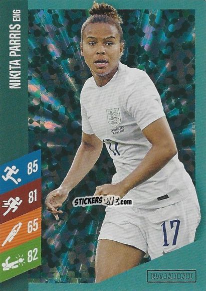 Sticker Nikita Parris - Family FIFA Women's World Cup 2023
 n. 25f - Panini