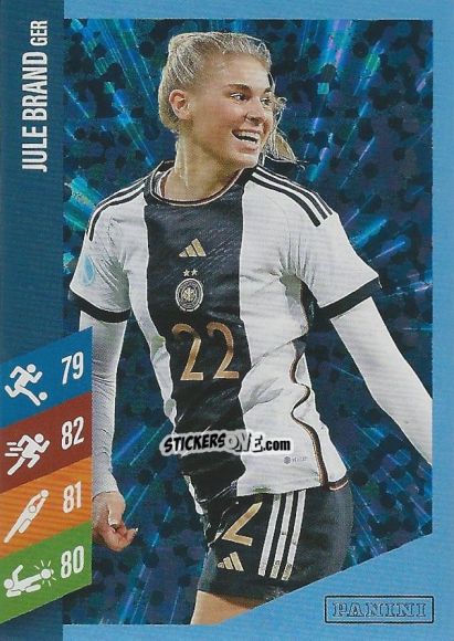 Sticker Jule Brand - Family FIFA Women's World Cup 2023
 n. 30f - Panini