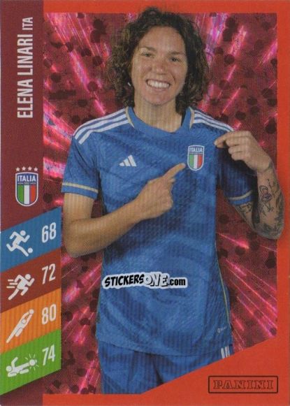 Cromo Elena Linari - Family FIFA Women's World Cup 2023
 n. 34f - Panini