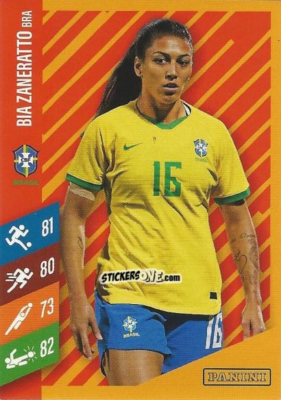 Figurina Bia Zaneratto - Family FIFA Women's World Cup 2023
 n. 12 - Panini