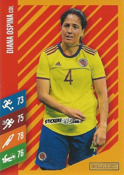 Cromo Diana Ospina - Family FIFA Women's World Cup 2023
 n. 16 - Panini
