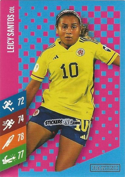 Sticker Leicy Santos - Family FIFA Women's World Cup 2023
 n. 17 - Panini