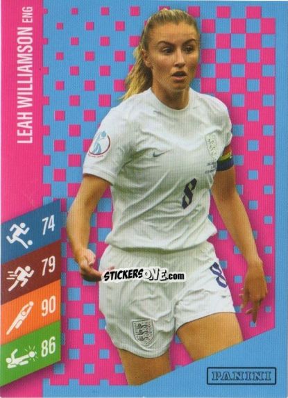 Figurina Leah Williamson - Family FIFA Women's World Cup 2023
 n. 24 - Panini