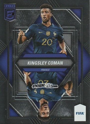 Figurina Kingsley Coman - Donruss Elite FIFA 2022-2023
 n. ED15 - Panini