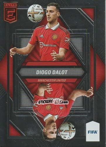 Sticker Diogo Dalot - Donruss Elite FIFA 2022-2023
 n. ED23 - Panini