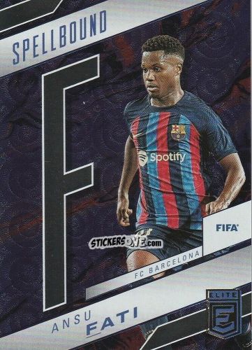 Figurina Ansu Fati - Donruss Elite FIFA 2022-2023
 n. S21 - Panini