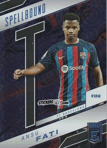 Sticker Ansu Fati - Donruss Elite FIFA 2022-2023
 n. S23 - Panini