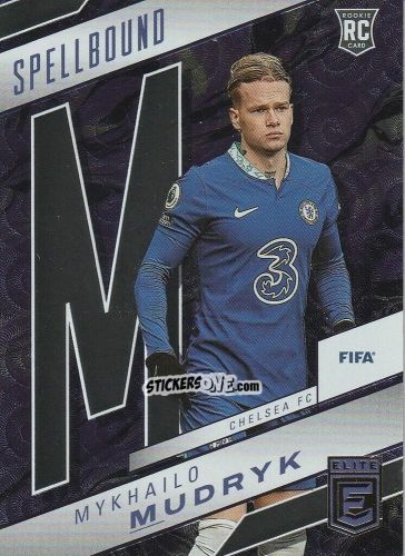 Cromo Mykhailo Mudryk - Donruss Elite FIFA 2022-2023
 n. S25 - Panini