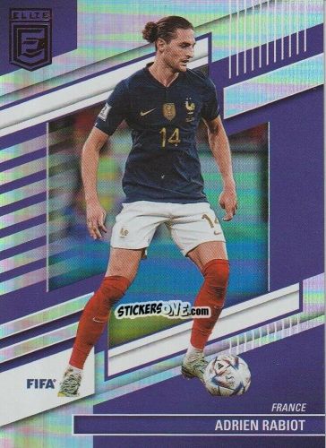 Figurina Adrien Rabiot - Donruss Elite FIFA 2022-2023
 n. 83 - Panini
