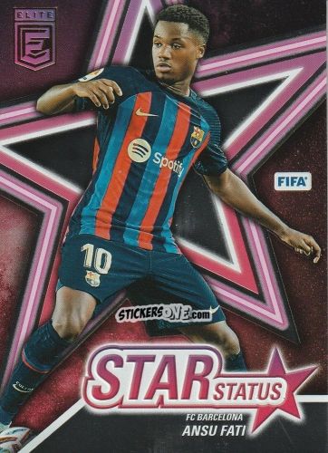 Sticker Ansu Fati - Donruss Elite FIFA 2022-2023
 n. SS11 - Panini