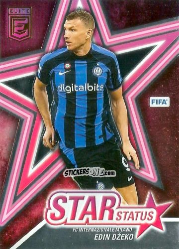 Sticker Edin Dzeko - Donruss Elite FIFA 2022-2023
 n. SS12 - Panini