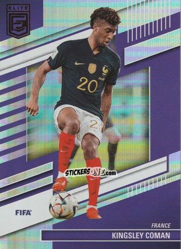 Figurina Kingsley Coman - Donruss Elite FIFA 2022-2023
 n. 84 - Panini