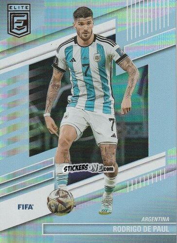Figurina Rodrigo De Paul - Donruss Elite FIFA 2022-2023
 n. 111 - Panini