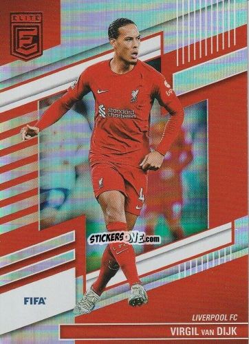 Sticker Virgil van Dijk - Donruss Elite FIFA 2022-2023
 n. 132 - Panini