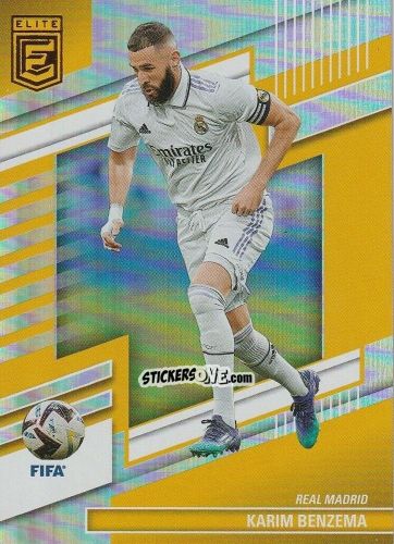 Cromo Karim Benzema - Donruss Elite FIFA 2022-2023
 n. 166 - Panini