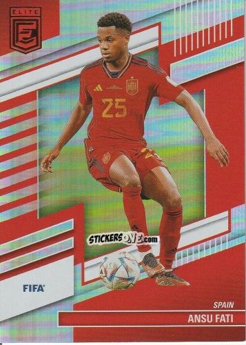 Cromo Ansu Fati - Donruss Elite FIFA 2022-2023
 n. 181 - Panini