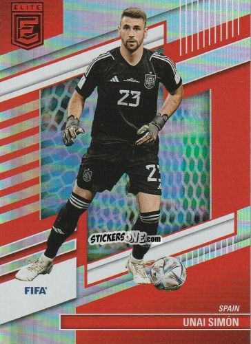 Cromo Unai Simon - Donruss Elite FIFA 2022-2023
 n. 186 - Panini