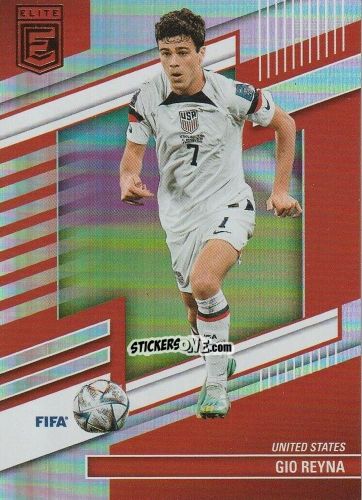 Figurina Gio Reyna - Donruss Elite FIFA 2022-2023
 n. 195 - Panini