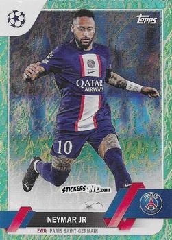 Sticker Neymar Jr - UEFA Club Competitions 2022-2023. Jade Edition
 n. 10 - Topps