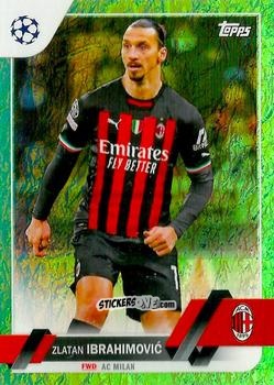 Cromo Zlatan Ibrahimović - UEFA Club Competitions 2022-2023. Jade Edition
 n. 11 - Topps