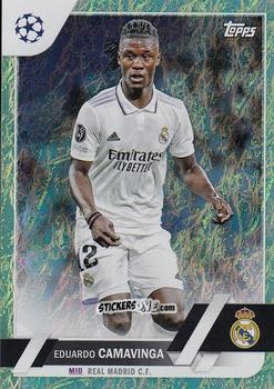 Cromo Eduardo Camavinga - UEFA Club Competitions 2022-2023. Jade Edition
 n. 12 - Topps