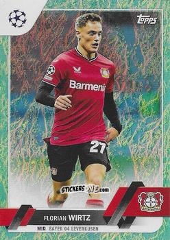 Figurina Florian Wirtz - UEFA Club Competitions 2022-2023. Jade Edition
 n. 27 - Topps
