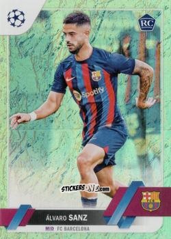 Figurina Álvaro Sanz - UEFA Club Competitions 2022-2023. Jade Edition
 n. 67 - Topps