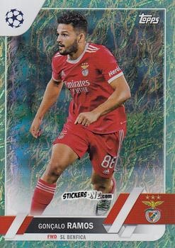 Cromo Gonçalo Ramos - UEFA Club Competitions 2022-2023. Jade Edition
 n. 181 - Topps
