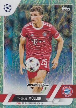 Sticker Thomas Müller - UEFA Club Competitions 2022-2023. Jade Edition
 n. 187 - Topps