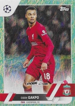 Figurina Cody Gakpo - UEFA Club Competitions 2022-2023. Jade Edition
 n. 102 - Topps