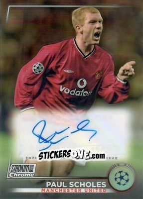 Sticker Paul Scholes - Stadium Club Chrome UEFA Club Competitions 2022-2023
 n. CA-PS - Topps