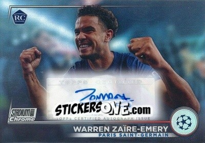Sticker Warren Zaïre-Emery