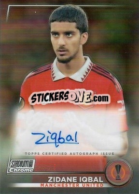 Sticker Zidane Iqbal - Stadium Club Chrome UEFA Club Competitions 2022-2023
 - Topps