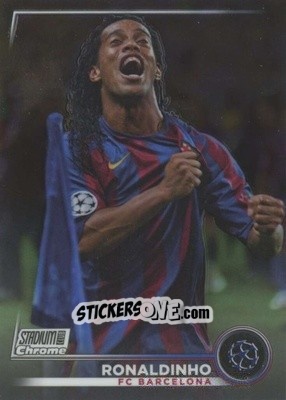 Sticker Ronaldinho - Stadium Club Chrome UEFA Club Competitions 2022-2023
 n. 10 - Topps