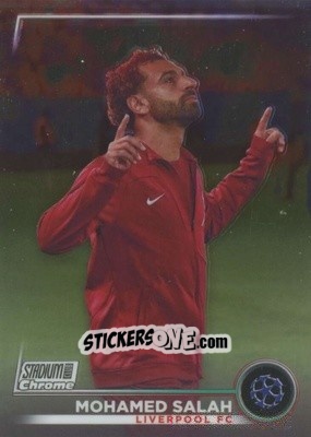 Sticker Mohamed Salah - Stadium Club Chrome UEFA Club Competitions 2022-2023
 n. 11 - Topps