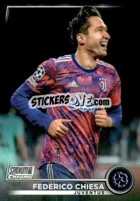 Sticker Federico Chiesa - Stadium Club Chrome UEFA Club Competitions 2022-2023
 n. 22 - Topps